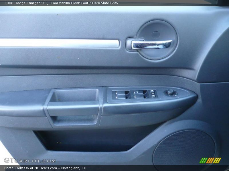 Cool Vanilla Clear Coat / Dark Slate Gray 2008 Dodge Charger SXT