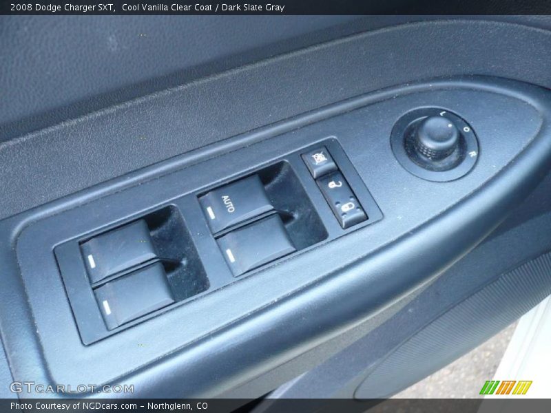 Cool Vanilla Clear Coat / Dark Slate Gray 2008 Dodge Charger SXT