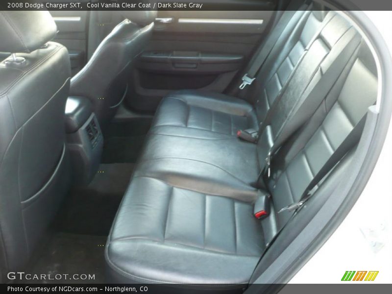 Cool Vanilla Clear Coat / Dark Slate Gray 2008 Dodge Charger SXT