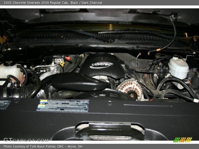 Black / Dark Charcoal 2003 Chevrolet Silverado 1500 Regular Cab