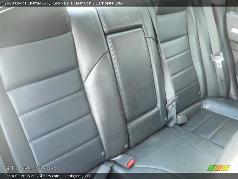 Cool Vanilla Clear Coat / Dark Slate Gray 2008 Dodge Charger SXT