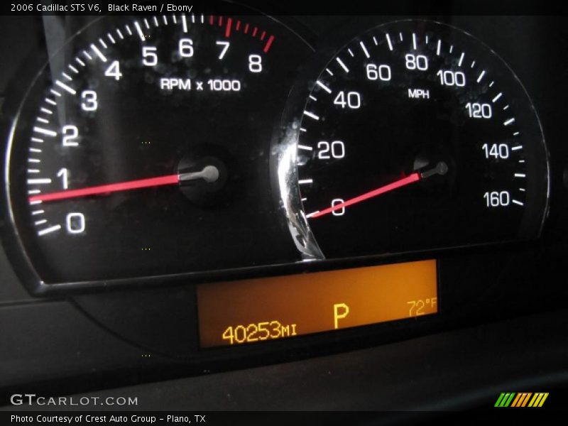 Black Raven / Ebony 2006 Cadillac STS V6