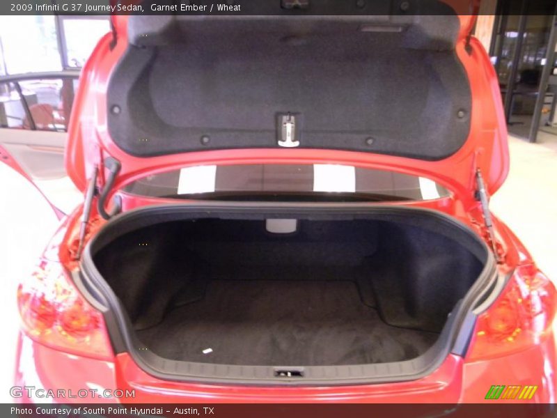 Garnet Ember / Wheat 2009 Infiniti G 37 Journey Sedan