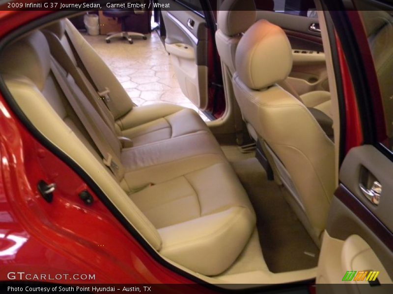 Garnet Ember / Wheat 2009 Infiniti G 37 Journey Sedan