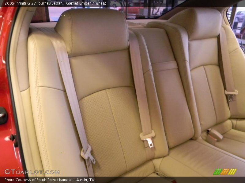 Garnet Ember / Wheat 2009 Infiniti G 37 Journey Sedan