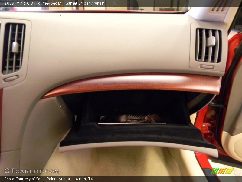 Garnet Ember / Wheat 2009 Infiniti G 37 Journey Sedan