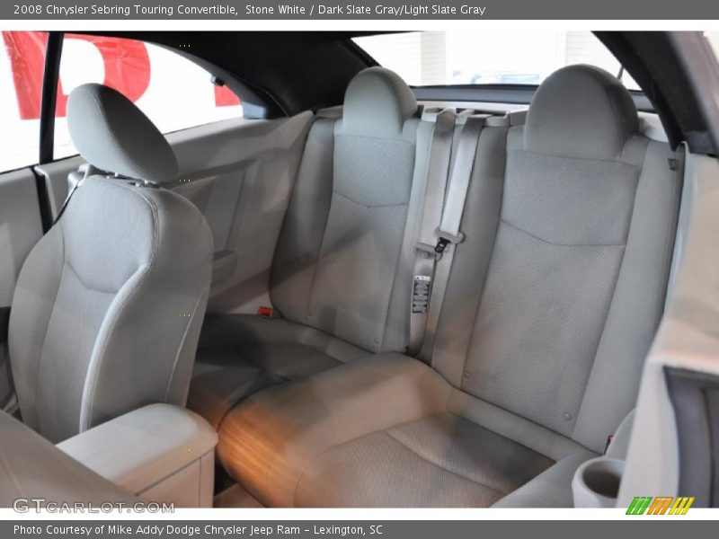 Stone White / Dark Slate Gray/Light Slate Gray 2008 Chrysler Sebring Touring Convertible