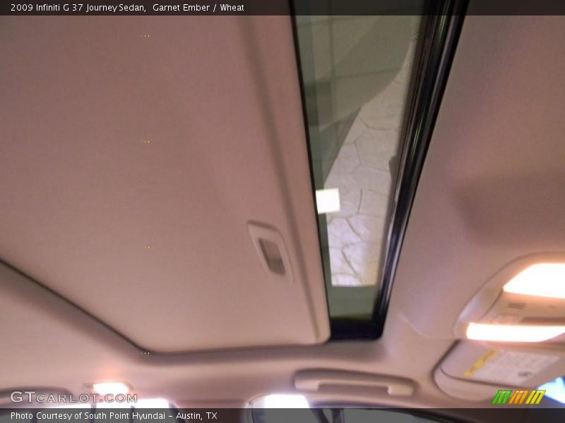 Garnet Ember / Wheat 2009 Infiniti G 37 Journey Sedan
