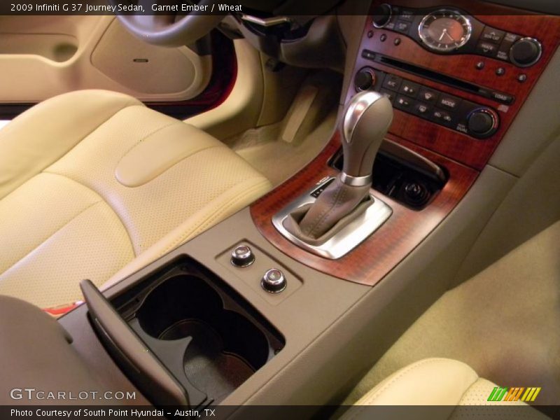 Garnet Ember / Wheat 2009 Infiniti G 37 Journey Sedan