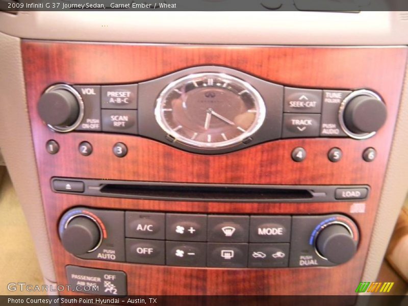 Garnet Ember / Wheat 2009 Infiniti G 37 Journey Sedan