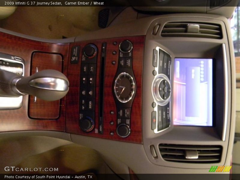 Garnet Ember / Wheat 2009 Infiniti G 37 Journey Sedan