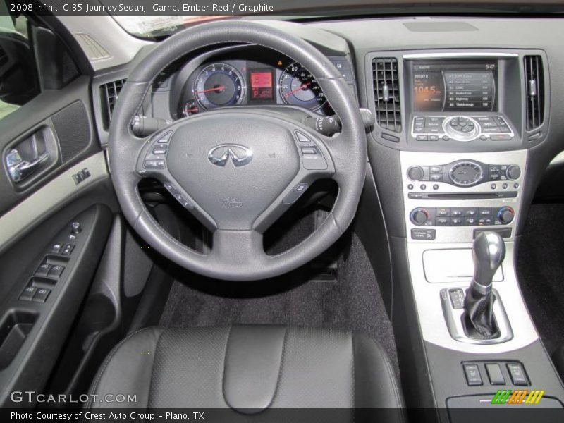 Garnet Ember Red / Graphite 2008 Infiniti G 35 Journey Sedan