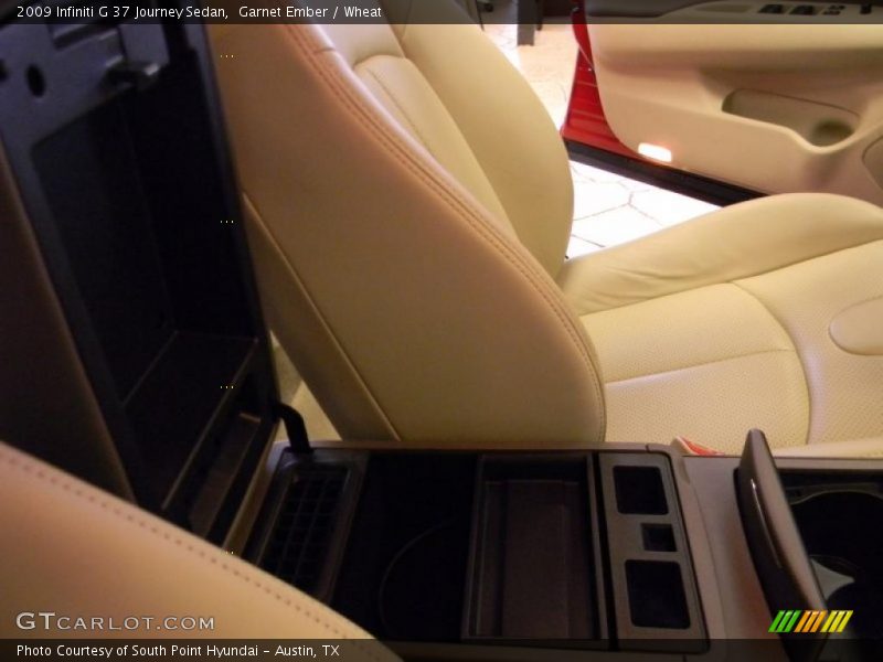 Garnet Ember / Wheat 2009 Infiniti G 37 Journey Sedan