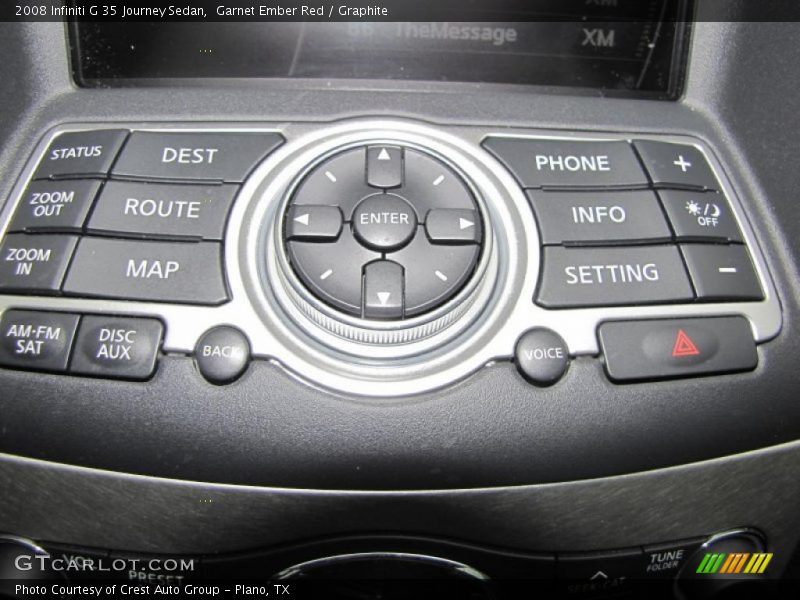 Garnet Ember Red / Graphite 2008 Infiniti G 35 Journey Sedan