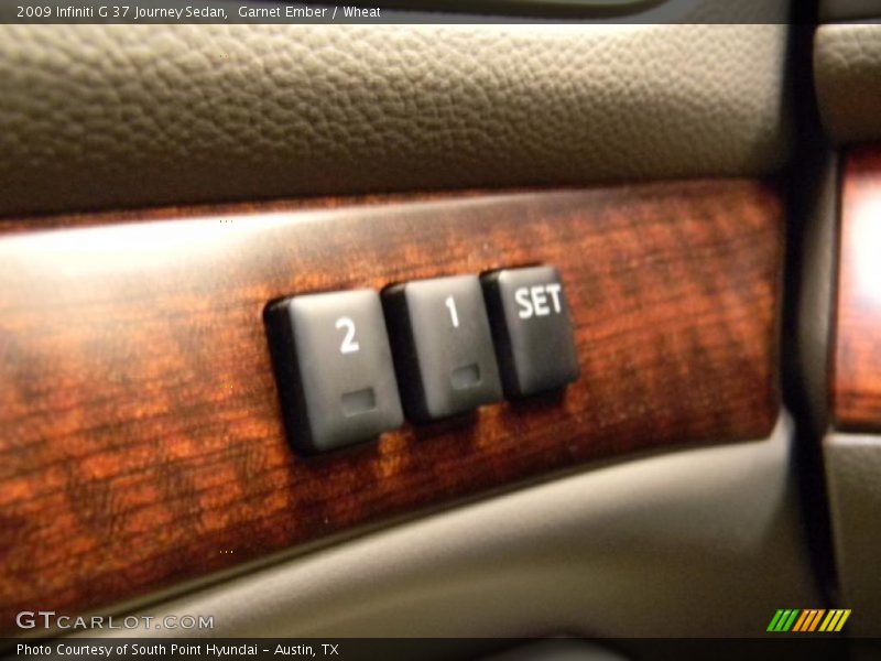 Garnet Ember / Wheat 2009 Infiniti G 37 Journey Sedan