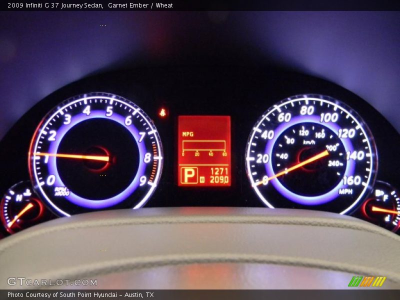 Garnet Ember / Wheat 2009 Infiniti G 37 Journey Sedan