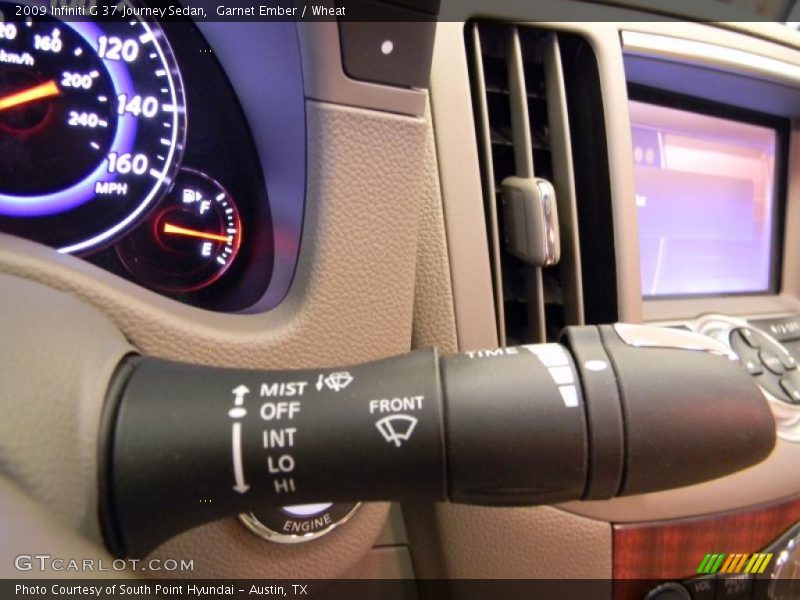 Garnet Ember / Wheat 2009 Infiniti G 37 Journey Sedan