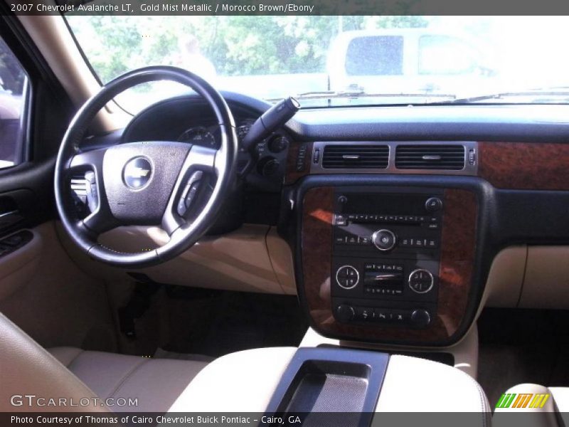 Gold Mist Metallic / Morocco Brown/Ebony 2007 Chevrolet Avalanche LT