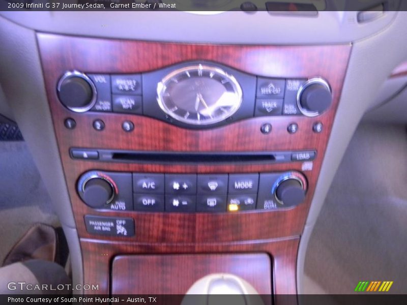 Garnet Ember / Wheat 2009 Infiniti G 37 Journey Sedan