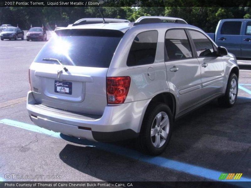 Liquid Silver Metallic / Ebony 2007 Pontiac Torrent