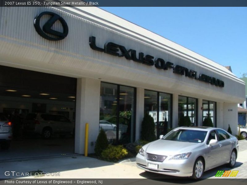 Tungsten Silver Metallic / Black 2007 Lexus ES 350