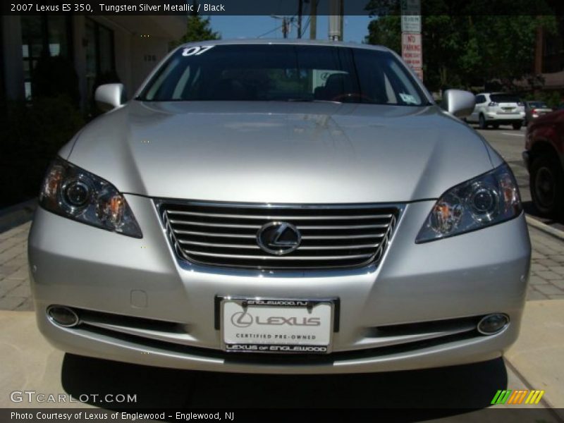 Tungsten Silver Metallic / Black 2007 Lexus ES 350