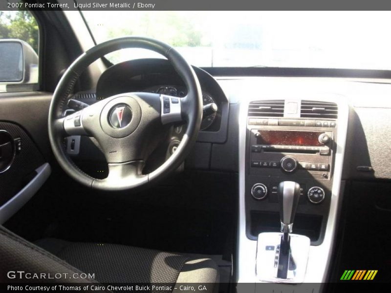Liquid Silver Metallic / Ebony 2007 Pontiac Torrent