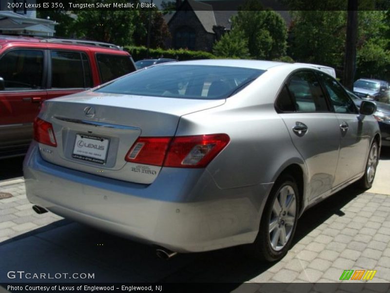 Tungsten Silver Metallic / Black 2007 Lexus ES 350