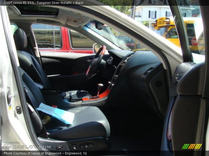 Tungsten Silver Metallic / Black 2007 Lexus ES 350