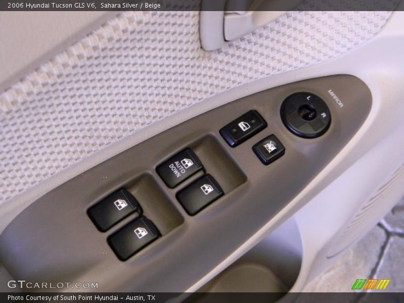 Sahara Silver / Beige 2006 Hyundai Tucson GLS V6