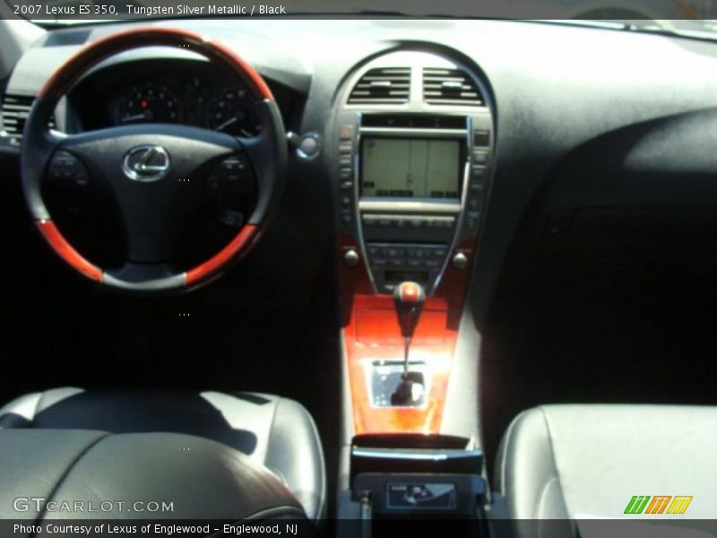 Tungsten Silver Metallic / Black 2007 Lexus ES 350