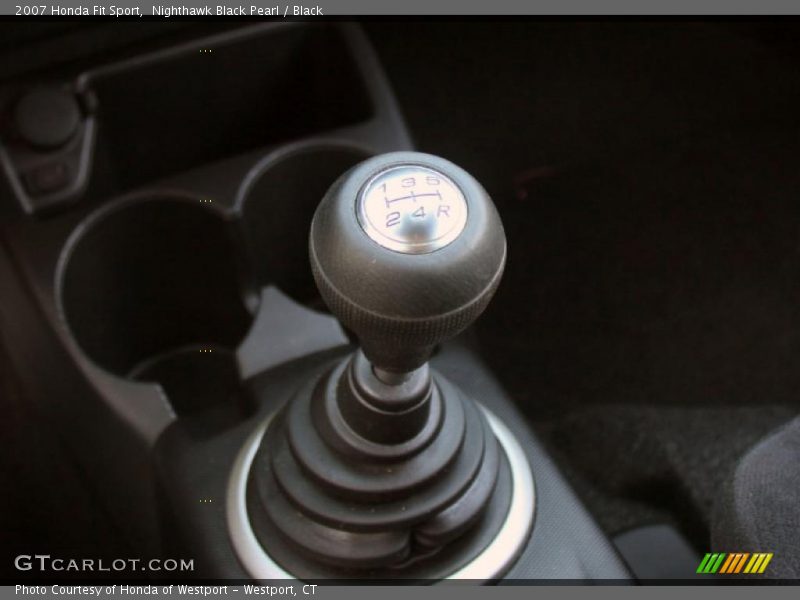 Nighthawk Black Pearl / Black 2007 Honda Fit Sport