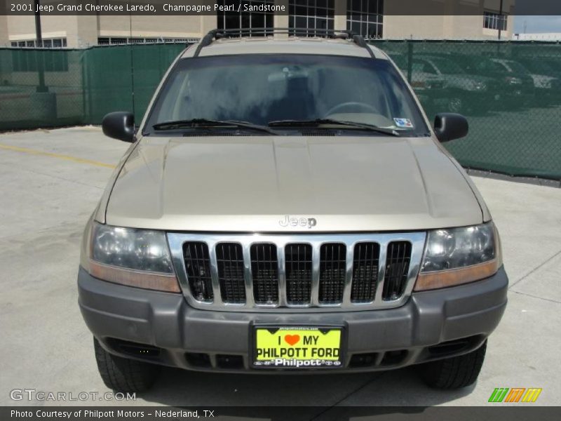 Champagne Pearl / Sandstone 2001 Jeep Grand Cherokee Laredo