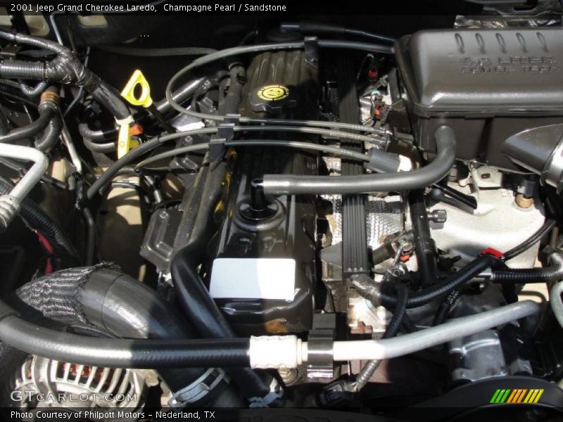 Champagne Pearl / Sandstone 2001 Jeep Grand Cherokee Laredo