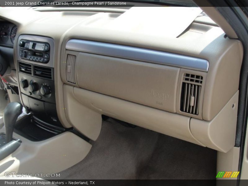 Champagne Pearl / Sandstone 2001 Jeep Grand Cherokee Laredo