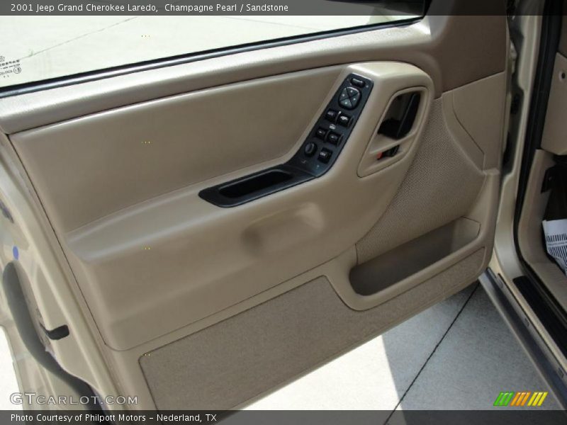 Champagne Pearl / Sandstone 2001 Jeep Grand Cherokee Laredo