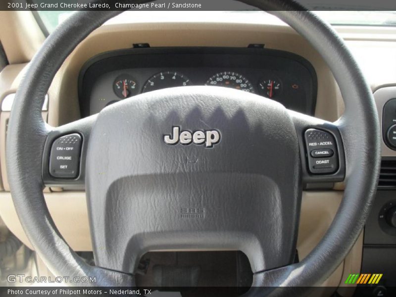 Champagne Pearl / Sandstone 2001 Jeep Grand Cherokee Laredo