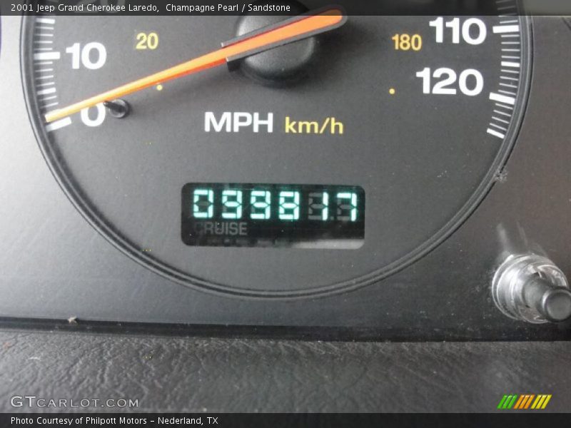 Champagne Pearl / Sandstone 2001 Jeep Grand Cherokee Laredo