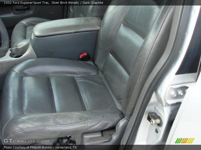 Silver Birch Metallic / Dark Graphite 2002 Ford Explorer Sport Trac