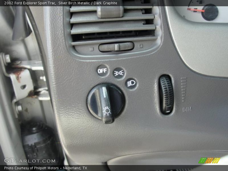 Silver Birch Metallic / Dark Graphite 2002 Ford Explorer Sport Trac