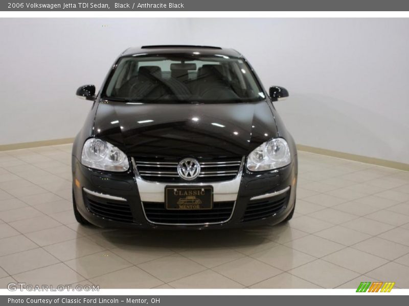 Black / Anthracite Black 2006 Volkswagen Jetta TDI Sedan