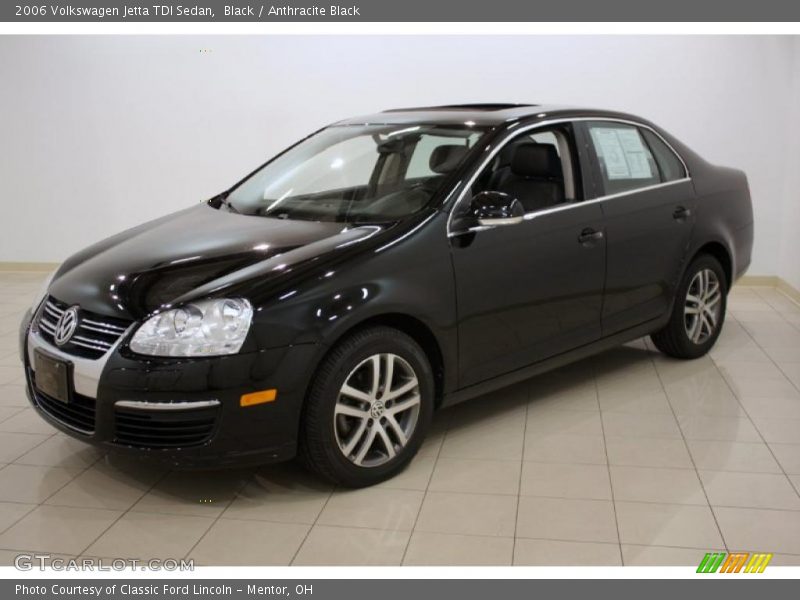 Black / Anthracite Black 2006 Volkswagen Jetta TDI Sedan