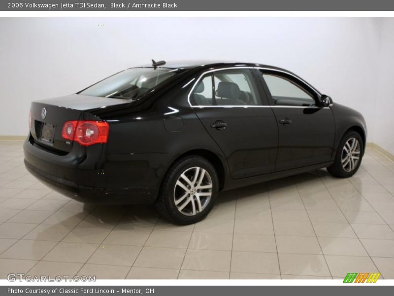 Black / Anthracite Black 2006 Volkswagen Jetta TDI Sedan