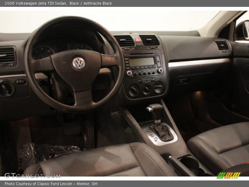 Black / Anthracite Black 2006 Volkswagen Jetta TDI Sedan