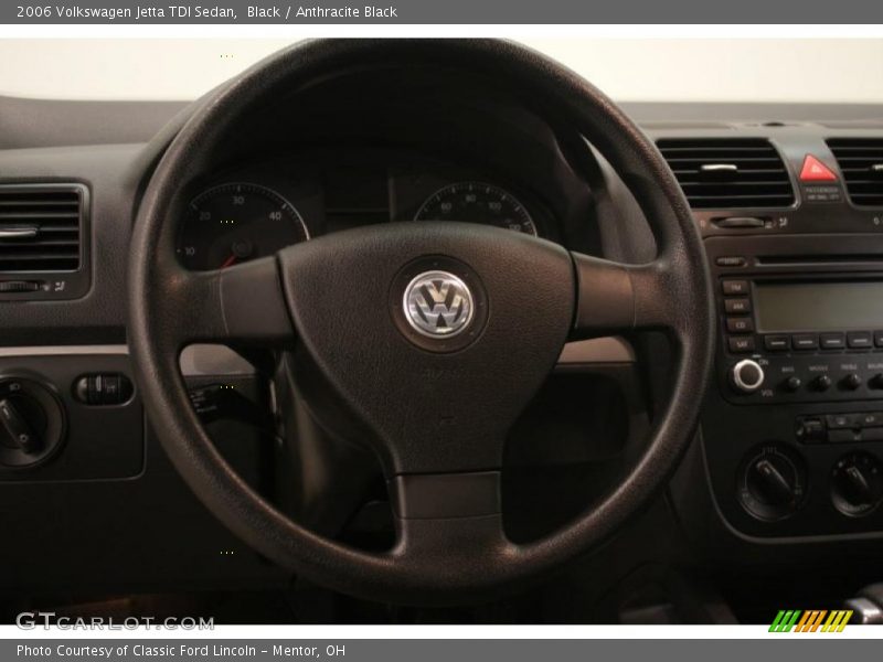 Black / Anthracite Black 2006 Volkswagen Jetta TDI Sedan