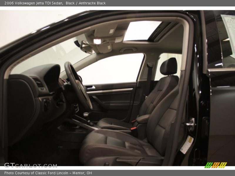 Black / Anthracite Black 2006 Volkswagen Jetta TDI Sedan