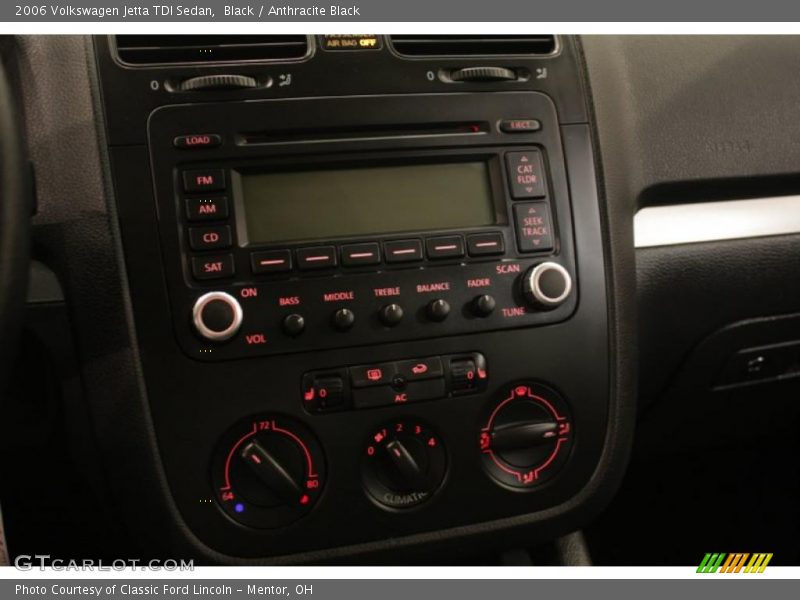 Black / Anthracite Black 2006 Volkswagen Jetta TDI Sedan