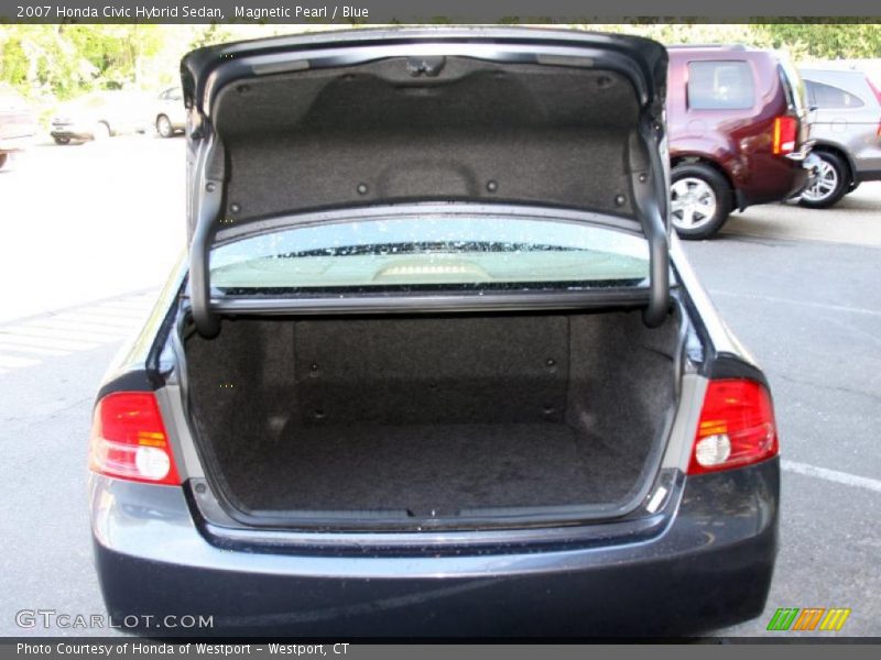 Magnetic Pearl / Blue 2007 Honda Civic Hybrid Sedan