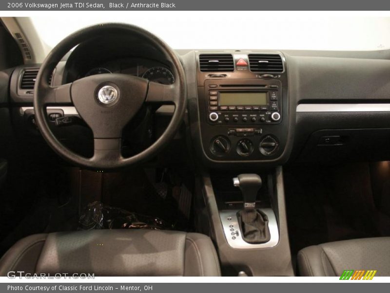 Black / Anthracite Black 2006 Volkswagen Jetta TDI Sedan