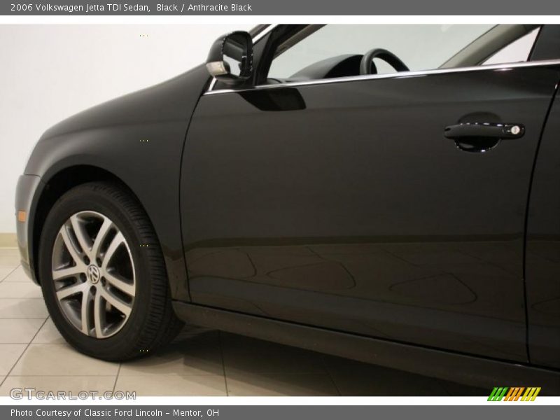 Black / Anthracite Black 2006 Volkswagen Jetta TDI Sedan